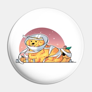 Golden retriever - Paper mummy Pin