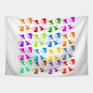 Colourful Leaves Tapestry