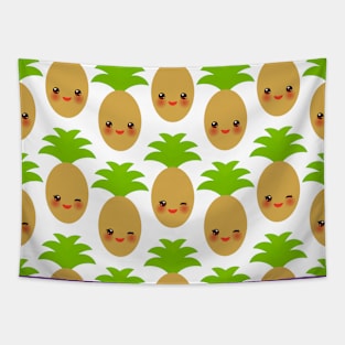 Cute Pineapple Tapestry