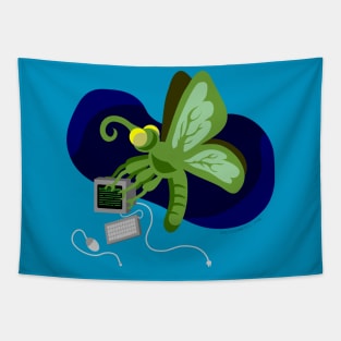 Computer Bug Tapestry