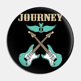 JOURNEY BAND BAND Pin