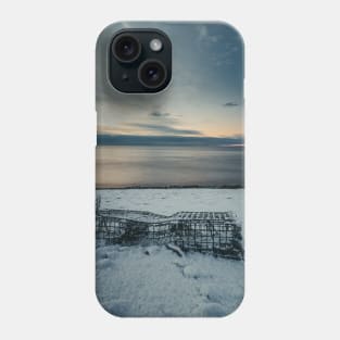Ethereal Sunrise: Lobster Cage's Reverie V4 Phone Case
