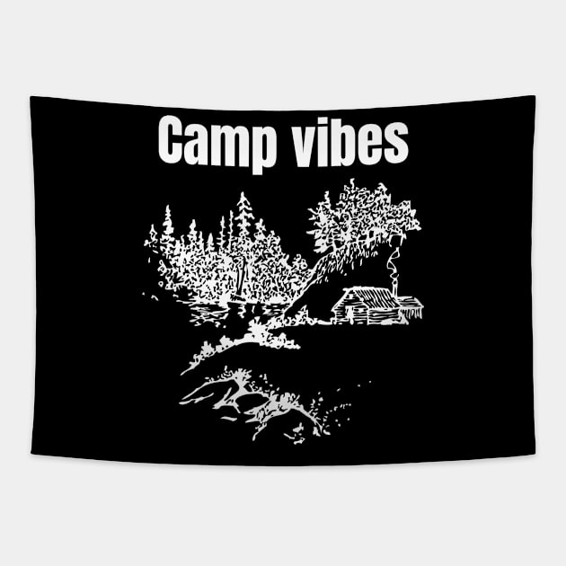 Camp Know Where Tapestry by Maroon55