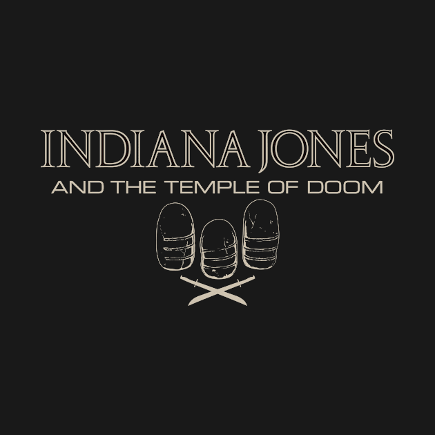 Indiana Jones and the Temple of Doom Title by SpruceTavern