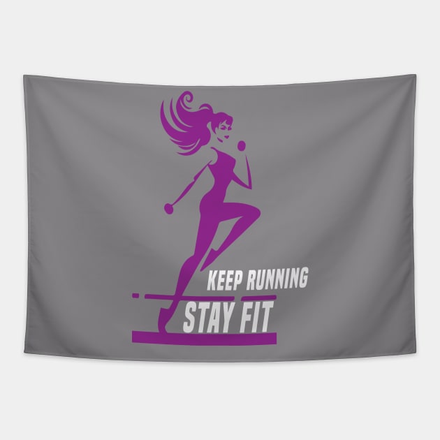 Stay Fit Tapestry by Subway