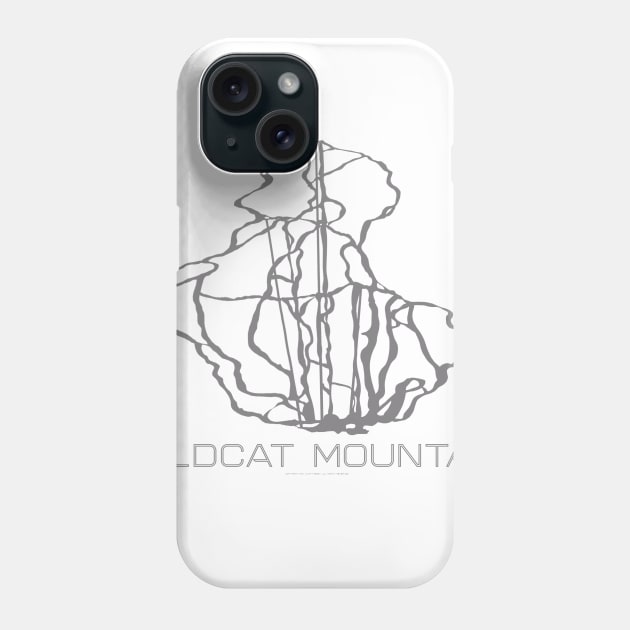 Wildcat Mountain 3D Phone Case by Mapsynergy