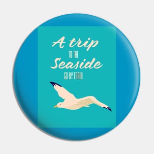 A Trip to the Seaside by train Pin