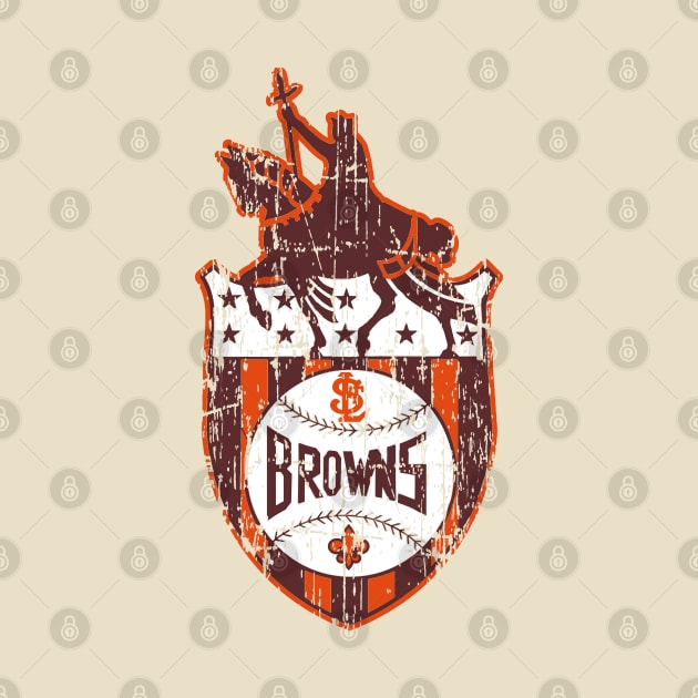 St. Louis Browns - Distressed by DistractedGeek