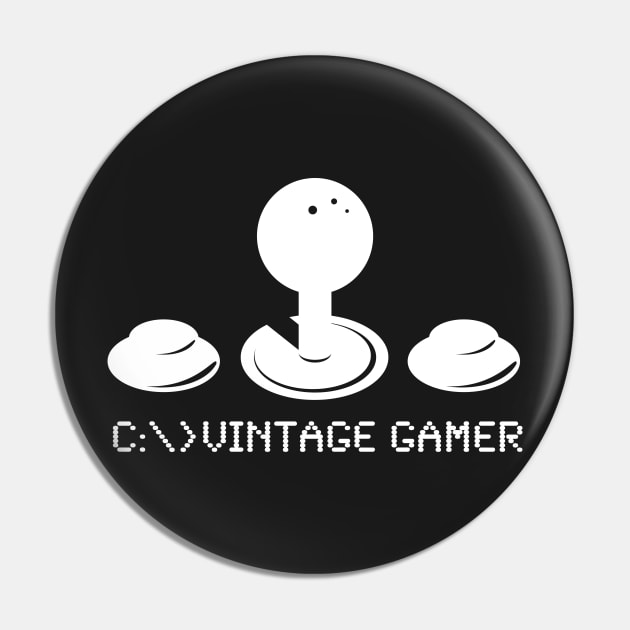 Vintage Gamer Pin by TheFlying6