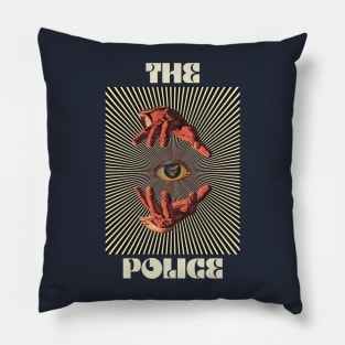 Hand Eyes The Police Pillow