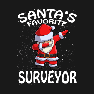 Santas Favorite Surveyor Christmas T-Shirt