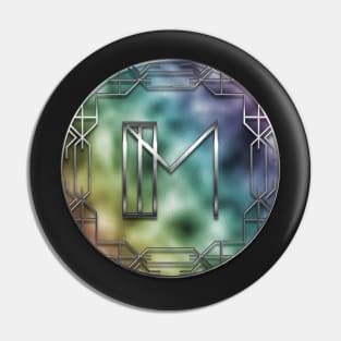 Art Deco - M Pin