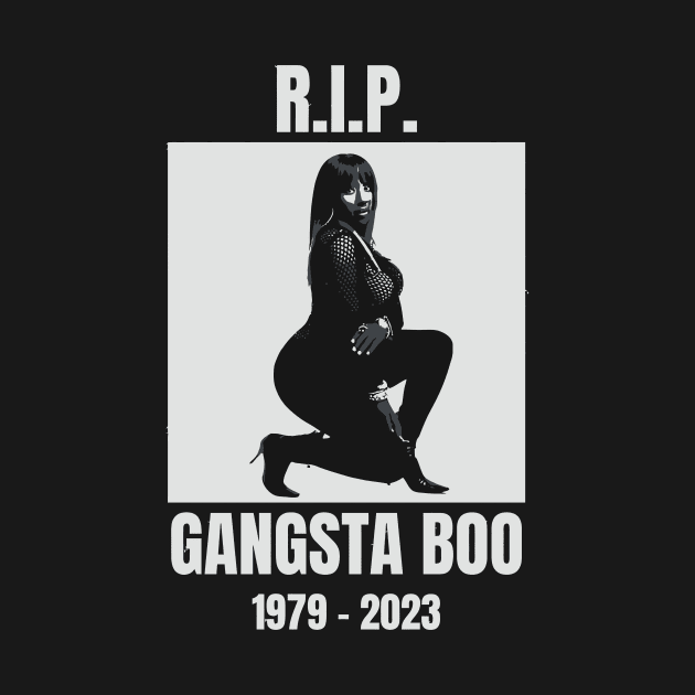 Gangsta Boo Commemorative RIP 2023 Tribute Memphis Rapper by siaskinet043