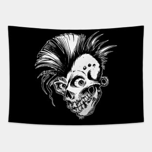 PUNK SKULL Tapestry