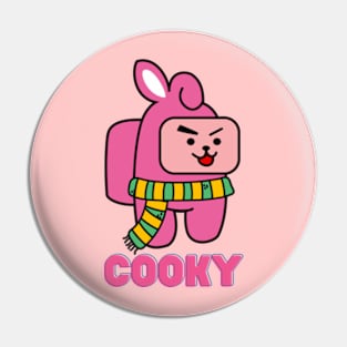 Among Us BT21 Cooky Pin