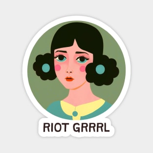 Riot Grrrl •• Original Fan Tribute Design Magnet