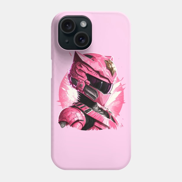 Pink Ranger 4 Life Phone Case by Dandzo