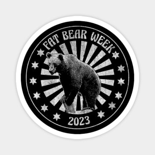 Vintage Fat Beer Week 2023 Magnet