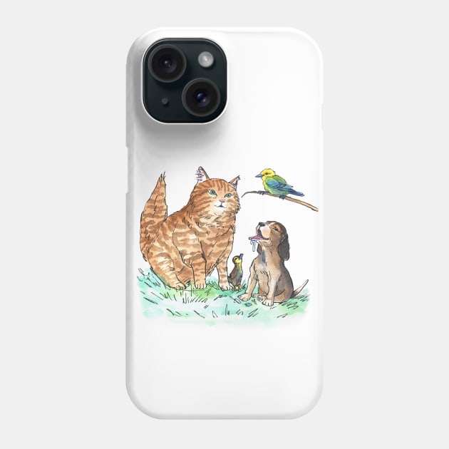 Friend or Food Phone Case by sketchcadet