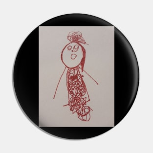 Old bag lady Pin