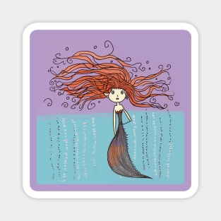 Mermaid Elegance Magnet