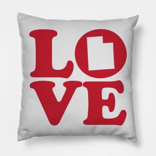 I Love Utah: Embrace the Heart of the Beehive State Pillow