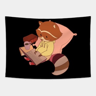 Raccoon Work Tapestry