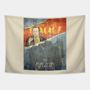 better call saul poster vintage Tapestry