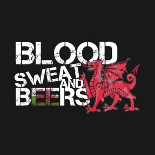 Wales Flag Rugby T-Shirt