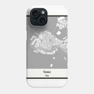 Map of Venice - Italy Phone Case