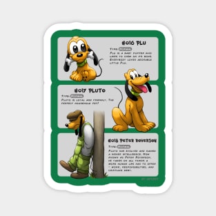 Pluto Evolutions Magnet