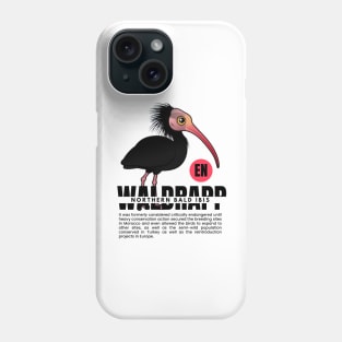 WALDRAPP NORTHERN BALD IBIS Phone Case