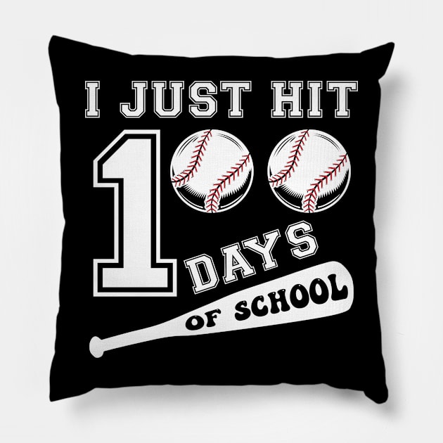 I Just Hit 100 Days of School 100th Day of School Student Teacher Pillow by Sham