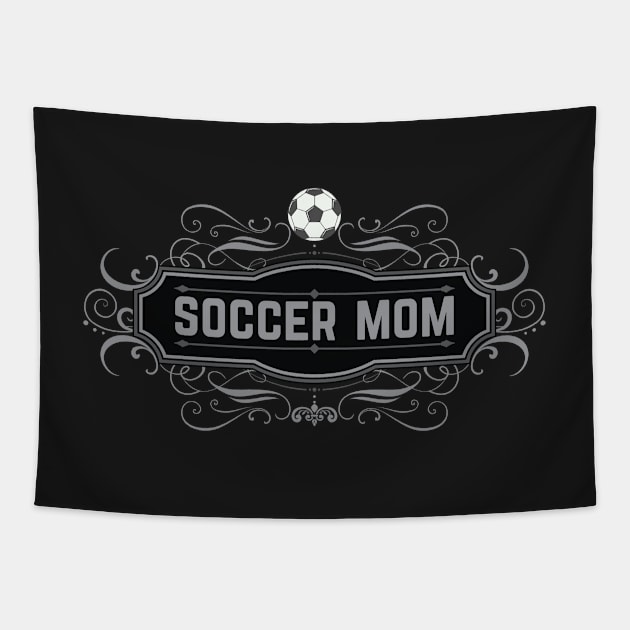 Soccer Mom T-Shirt Tapestry by cliquetee