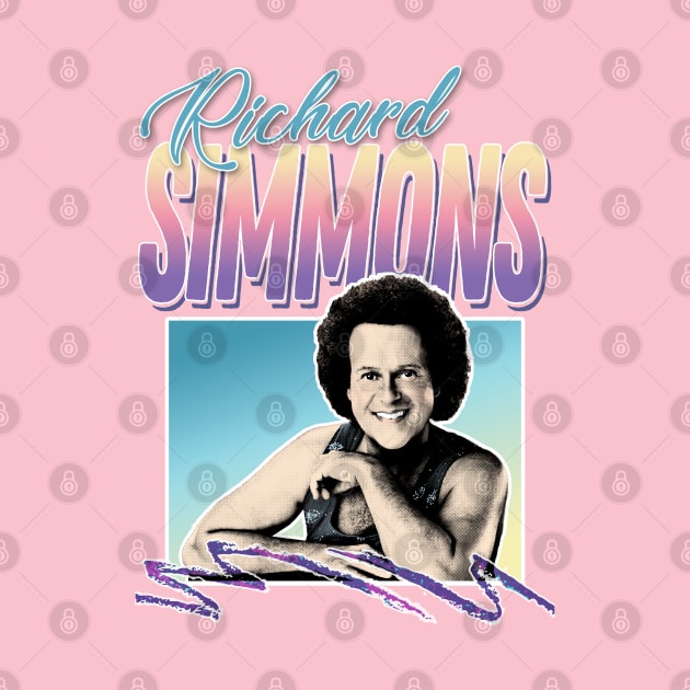 Richard Simmons 80s Styled Tribute Design by DankFutura