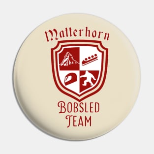 Matterhorn Bobsled Team Pin