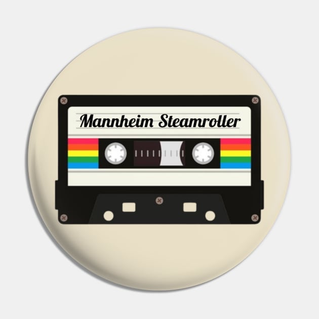 Mannheim Steamroller / Cassette Tape Style Pin by GengluStore