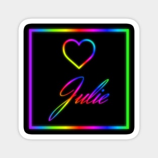 Love Julie Magnet