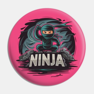 Ninja Design Pin