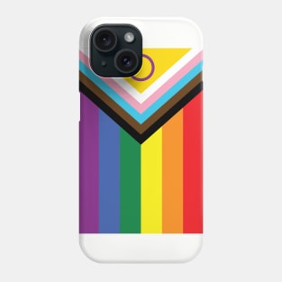 Intersex-Inclusive Progress Pride Flag Phone Case