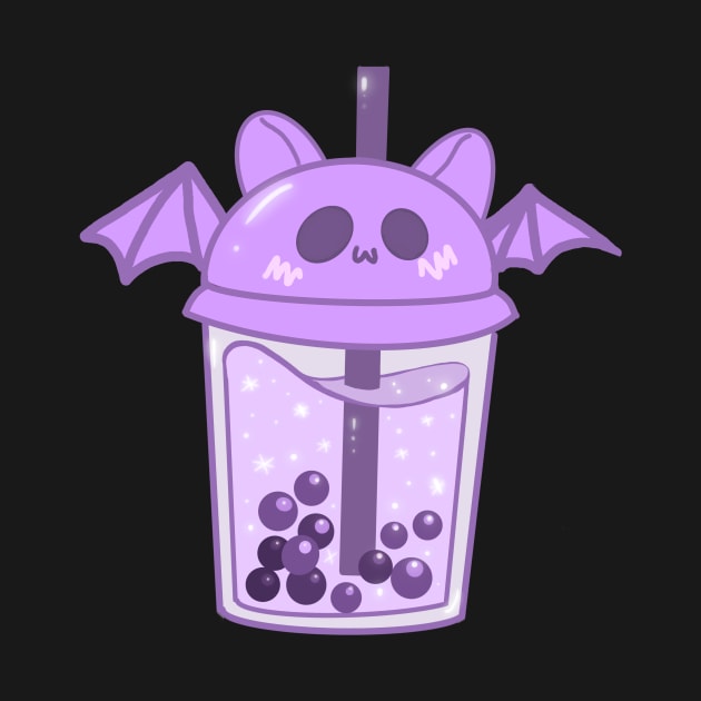 Batty for Boba by Witchvibes