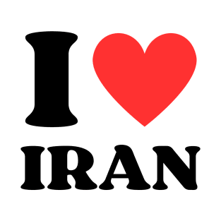 i LOVE IRAN - Iran T-Shirt