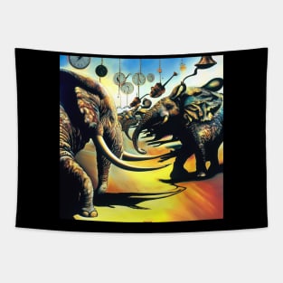 Surreal Elephants. Tapestry