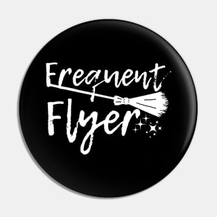 Frequent flyer Halloween Costume Pin