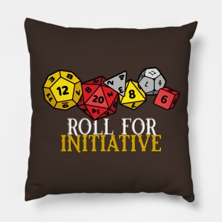 Roll for Initiative Pillow