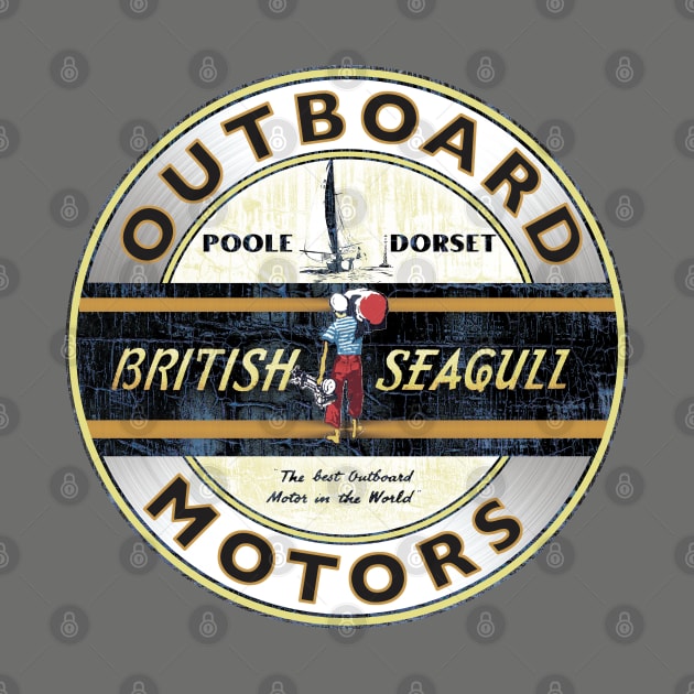 British Seagull Outboard Motors England by Midcenturydave