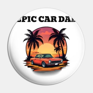 Epic Car Dad Pin