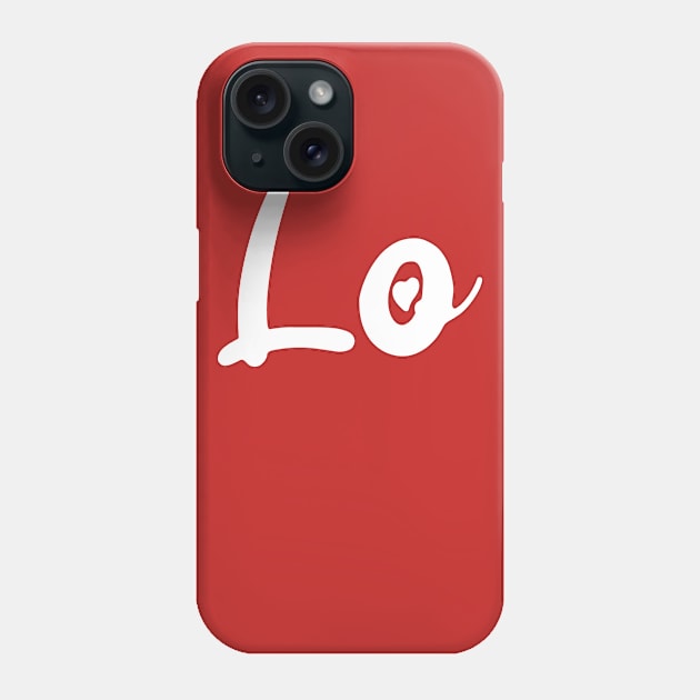 Cute Valentines Day Matching Couple Outfit Gift Love Part 1 Phone Case by Aymoon05