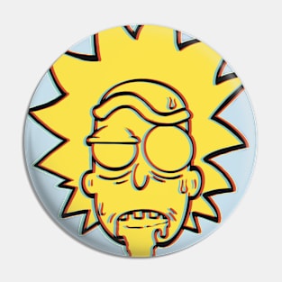 psychedelik cartoon Pin