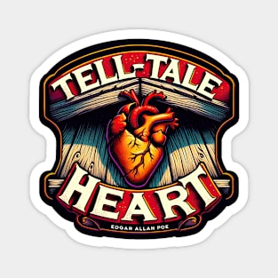 Edgar Allan Poe Tell-Tale Heart Literary Lover Magnet